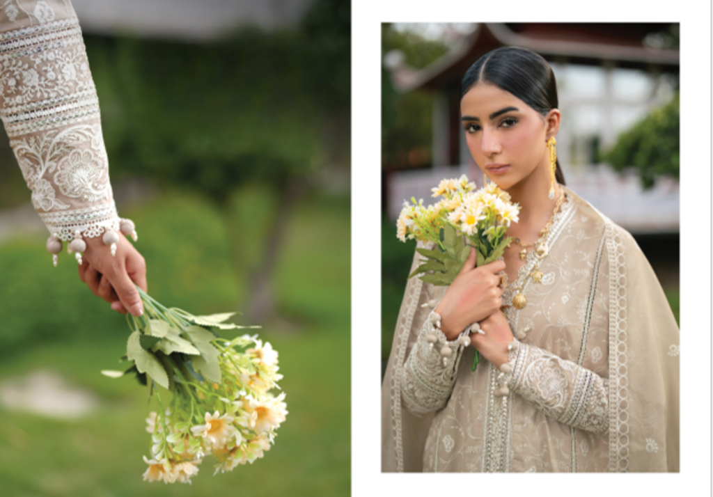 Anaya Luxe Studio Luxury Embroidered Lawn 3-Piece Suit 2026 – Design 02