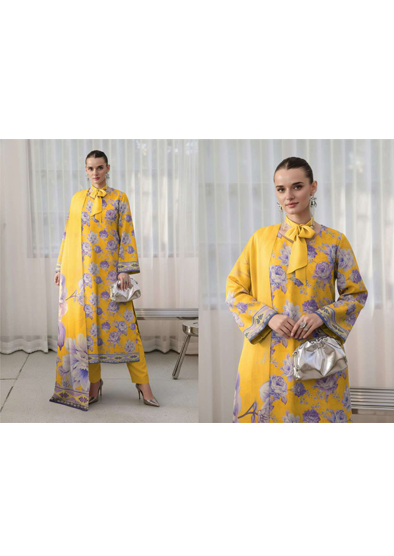 Anaya Luxe Studio Digital Printed Lawn 3-Piece Suit 2026 – Design 01