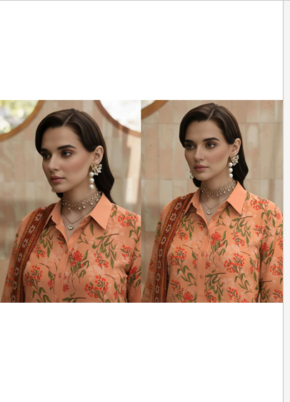 Anaya Luxe Studio Digital Printed Lawn 3-Piece Suit 2026 – Design 01
