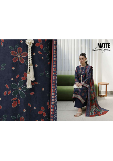 Anaya Luxe Studio Digital Printed Lawn 3-Piece Suit 2026 – Design 01
