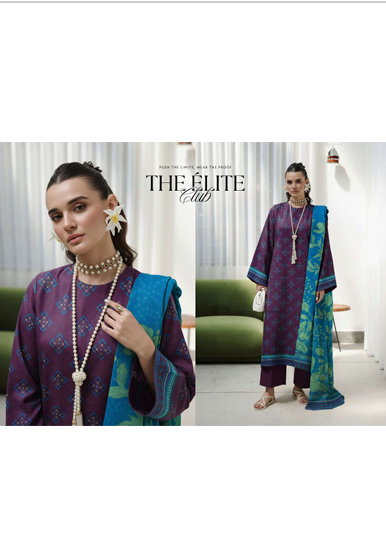 Anaya Luxe Studio Digital Printed Lawn 3-Piece Suit 2026 – Design 01