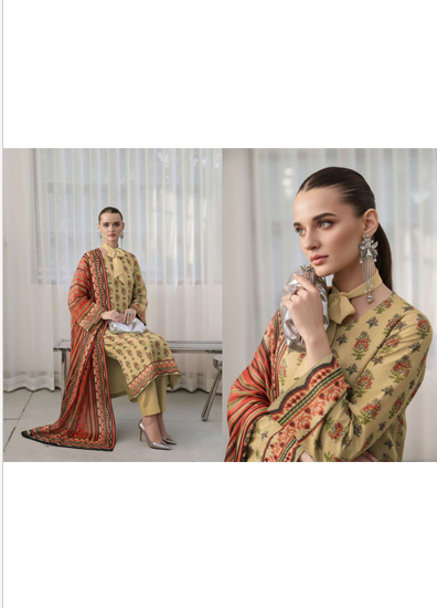 Anaya Luxe Studio Digital Printed Lawn 3-Piece Suit 2026 – Design 01