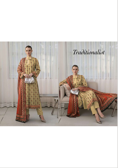 Anaya Luxe Studio Digital Printed Lawn 3-Piece Suit 2026 – Design 01