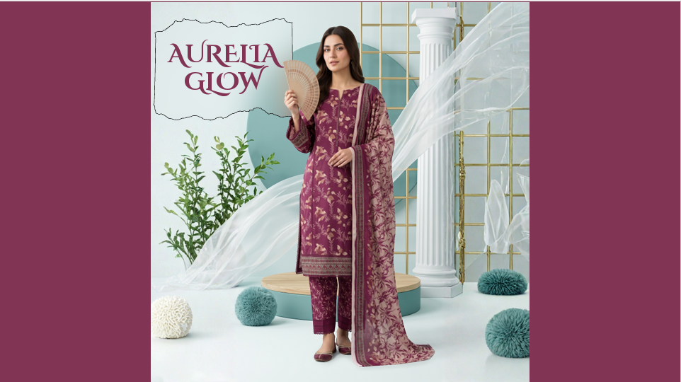 Anaya Luxe Studio Luxury Printed Lawn Collection 2026 – Design 05