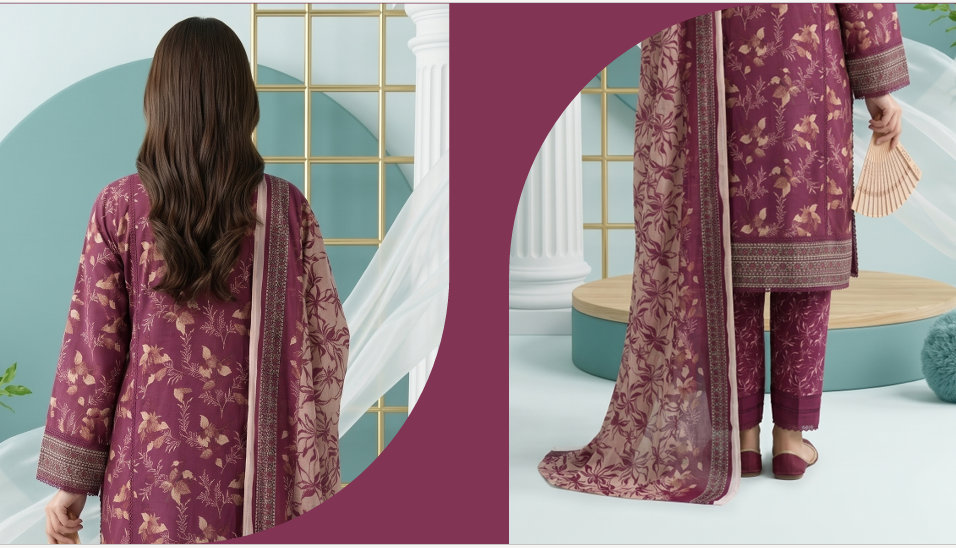 Anaya Luxe Studio Luxury Printed Lawn Collection 2026 – Design 05