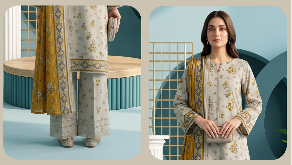 Anaya Luxe Studio Luxury Printed Lawn Collection 2026 – Design 05