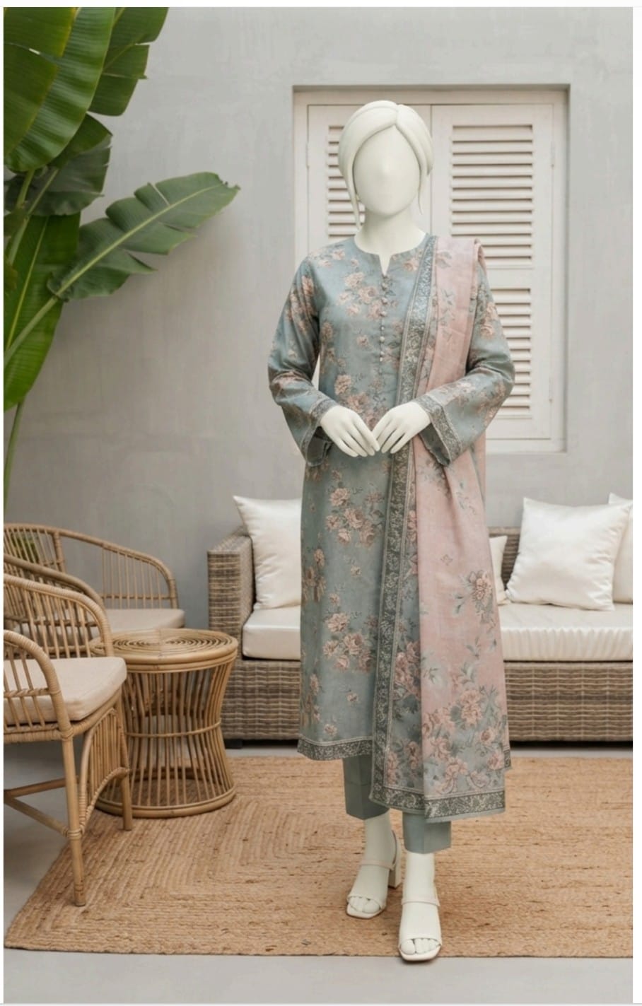 ANAYA Luxe Studio  Printed Lawn 2026 | Design 04