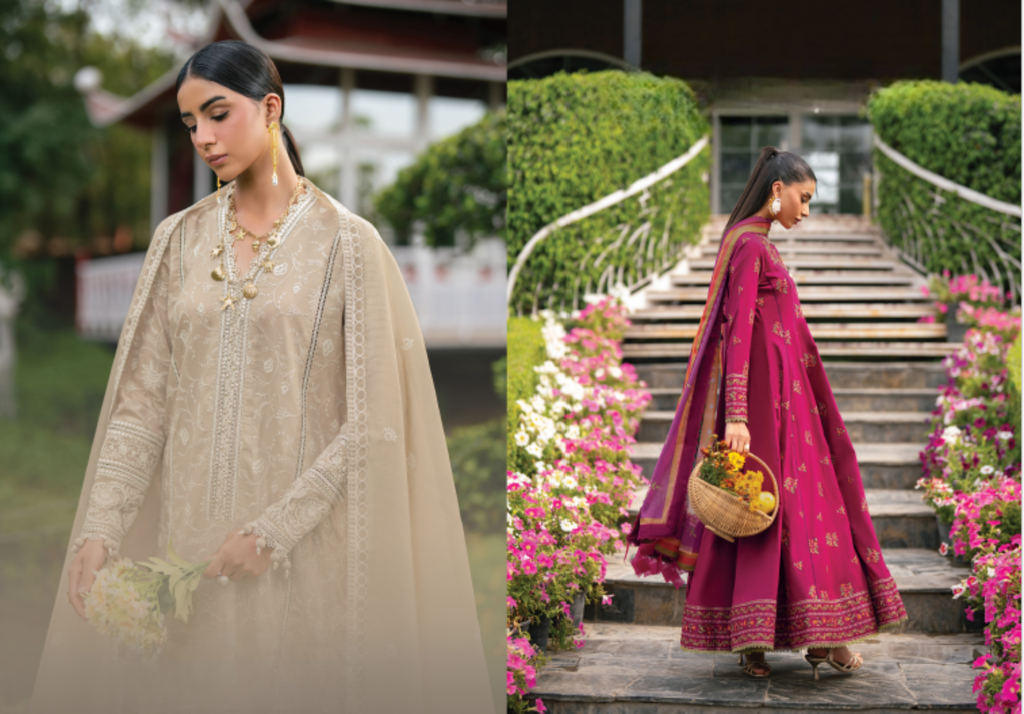 Anaya Luxe Studio Luxury Embroidered Lawn 3-Piece Suit 2026 – Design 02