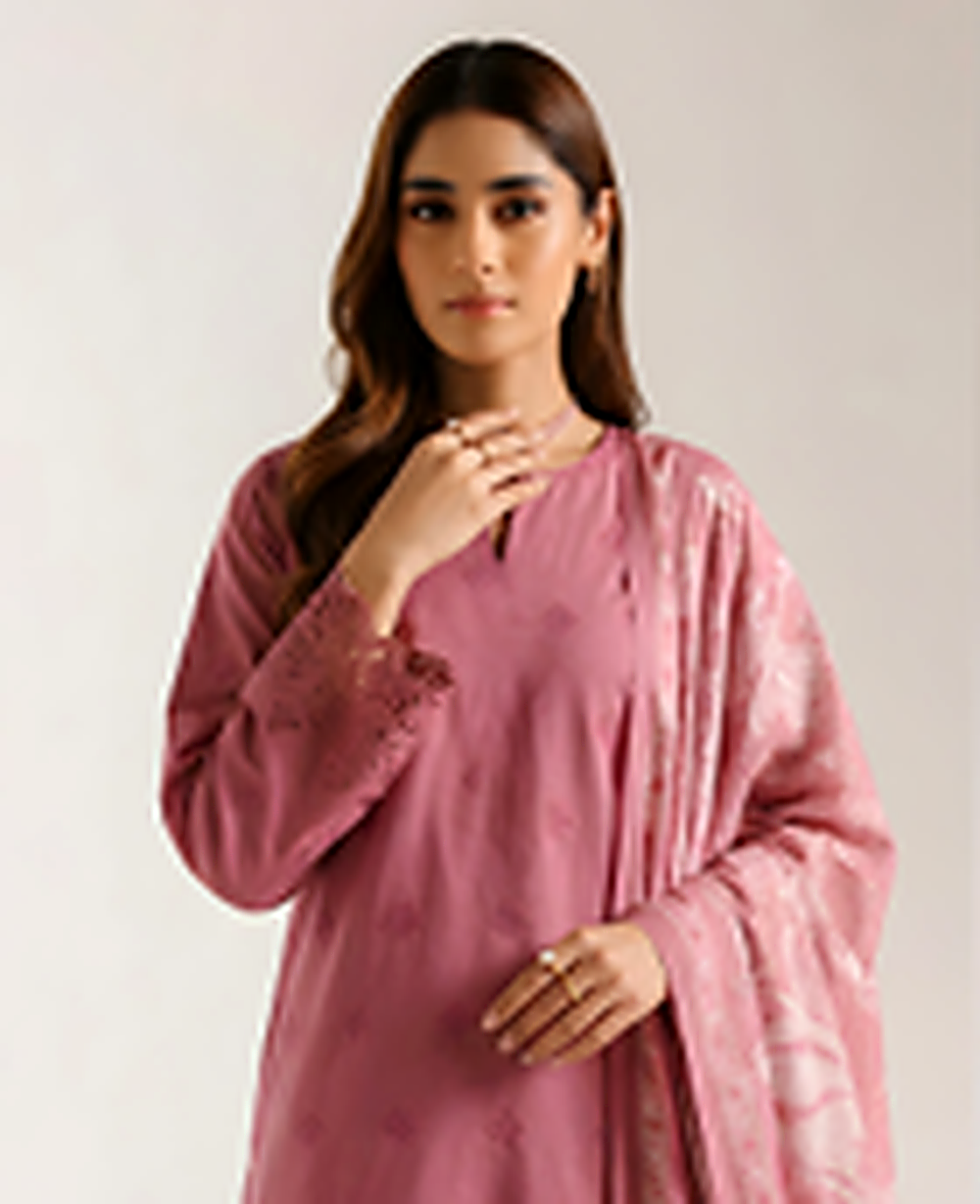 The Alizeh Embroidered Lawn Suit — Ready to Wear