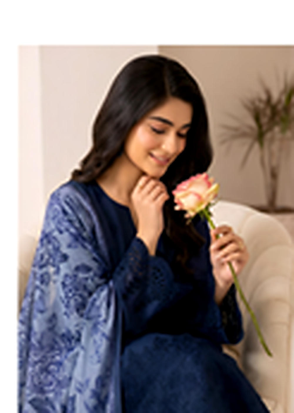 The Alizeh Embroidered Lawn Suit — Ready to Wear
