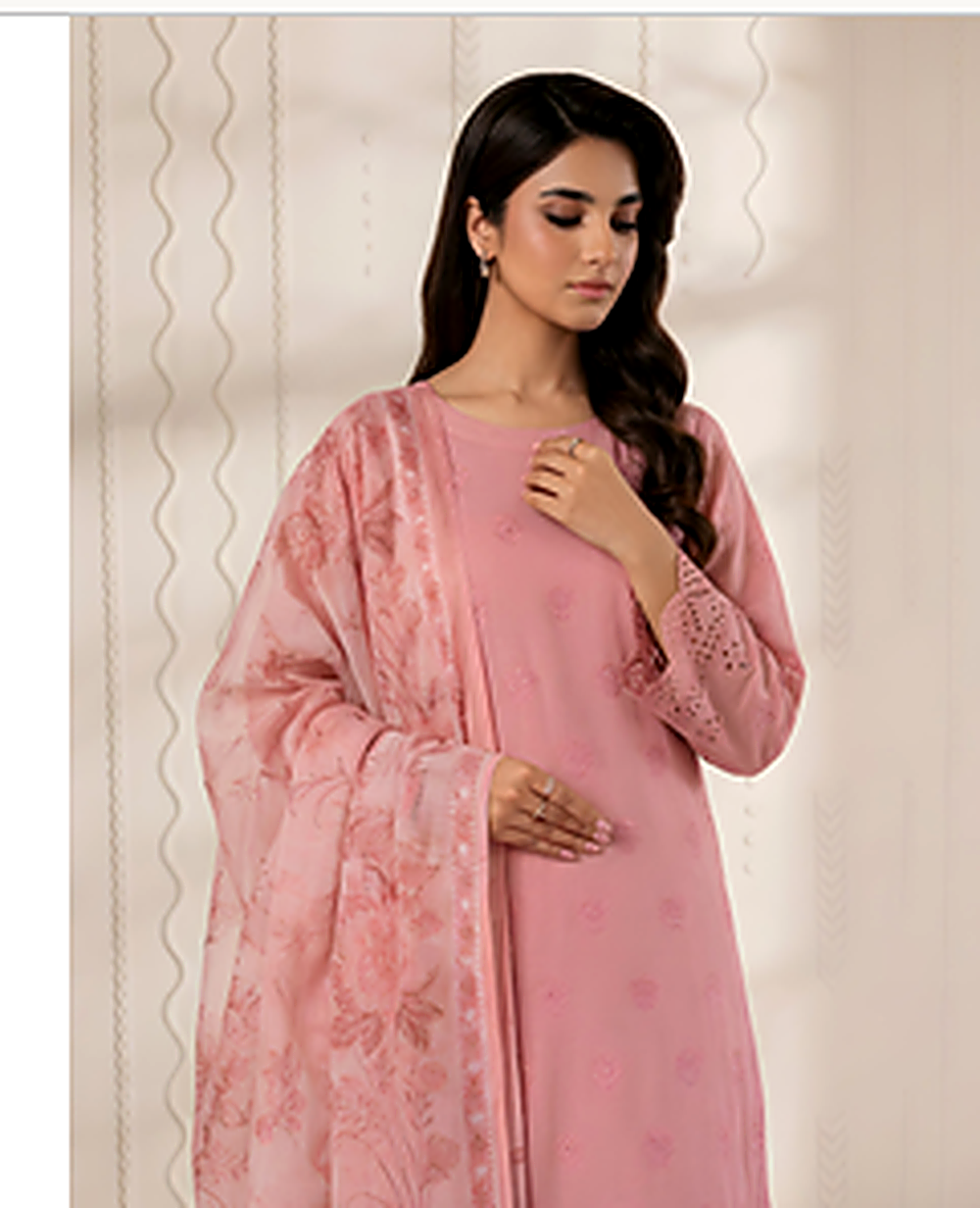The Alizeh Embroidered Lawn Suit — Ready to Wear